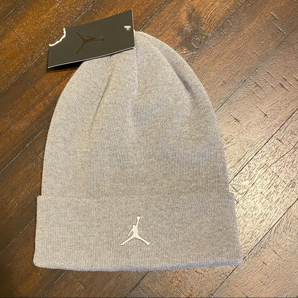Jordan Gray Knit Hat